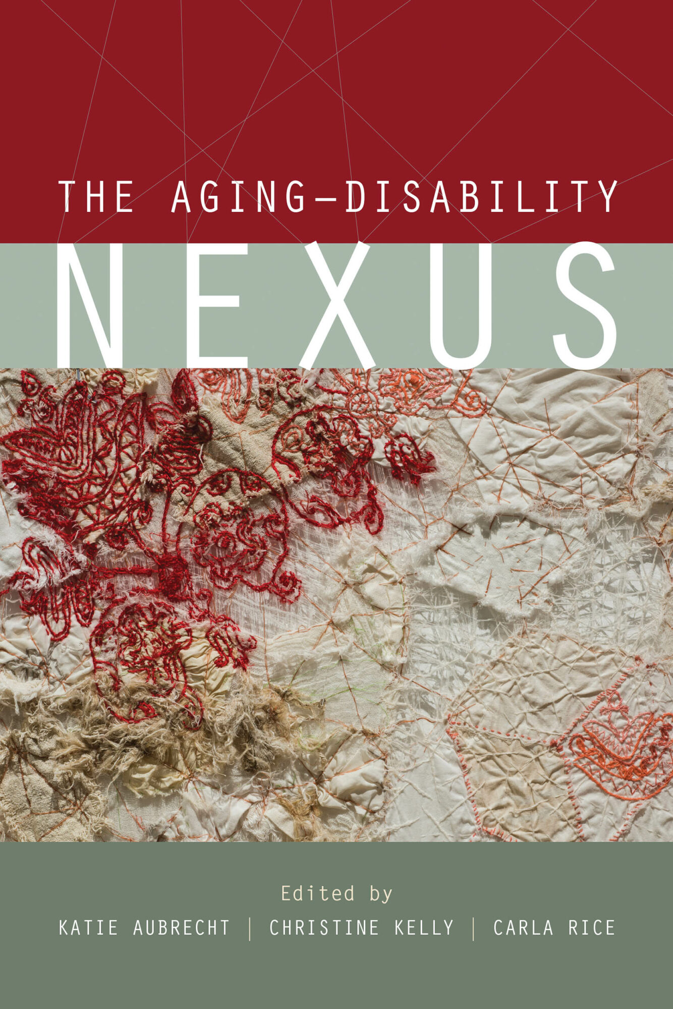 The cover of the book The Aging-Disability Nexus.