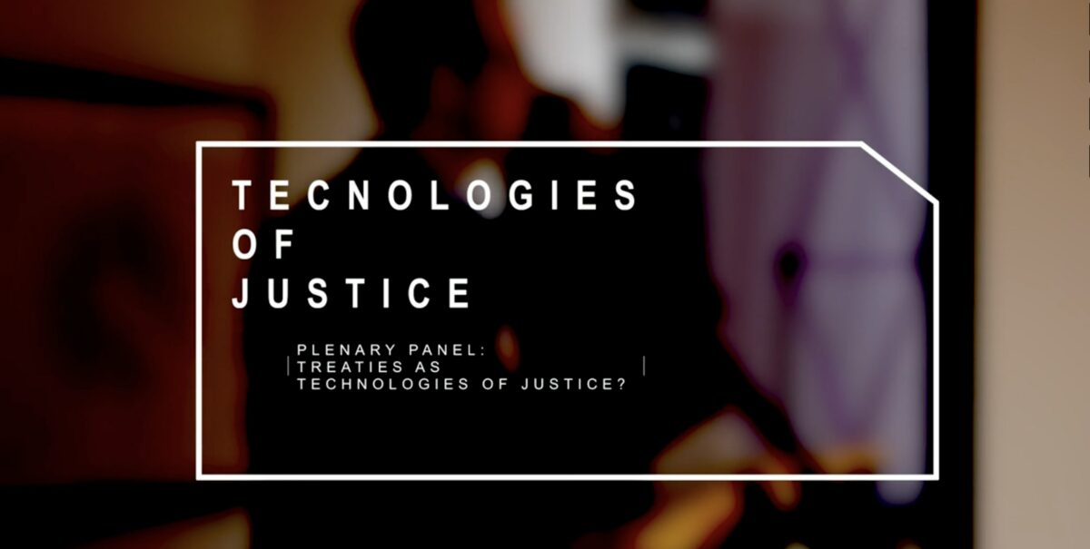 Technologies of Justice header image.